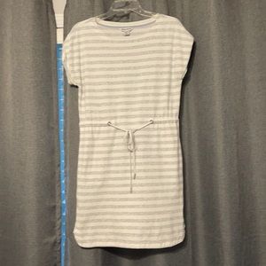 Tommy Bahama Amira Striped Drawstring Mini Dress